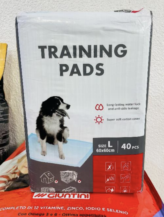 Training pads 60×60 Cm