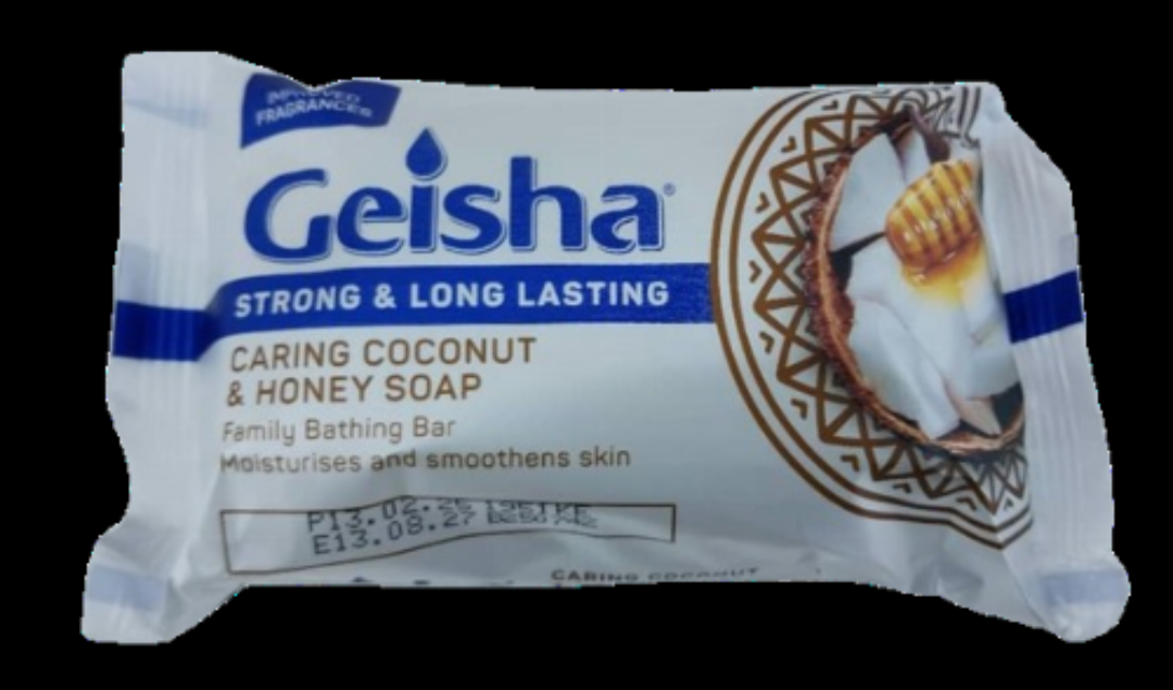 Geisha Strong & long lasting Caring Coconut & Honey Soap 250gr