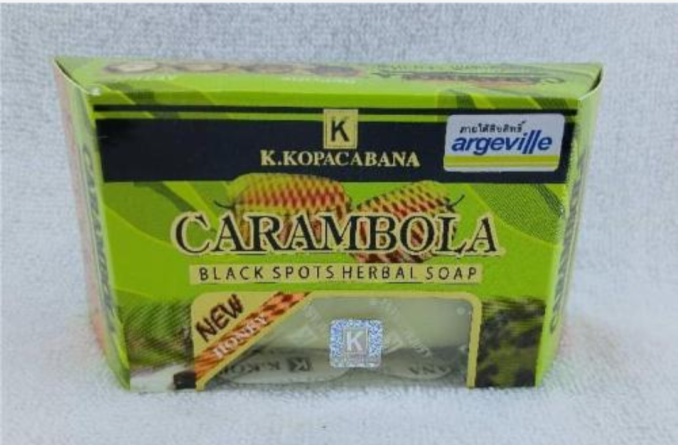 Carambola Black Spots Herbal Soap 120gr