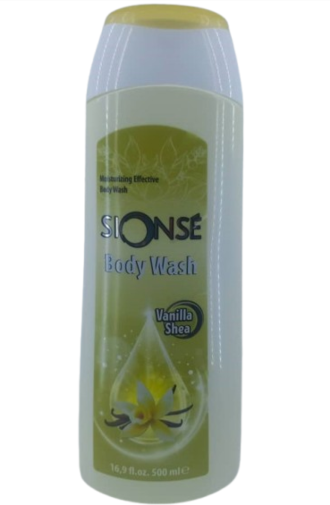 SIONSE Body Wash Vanilla Shea 500ml