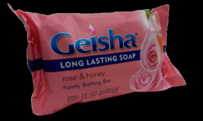 Geisha long last soap Rose & Honey 250gr
