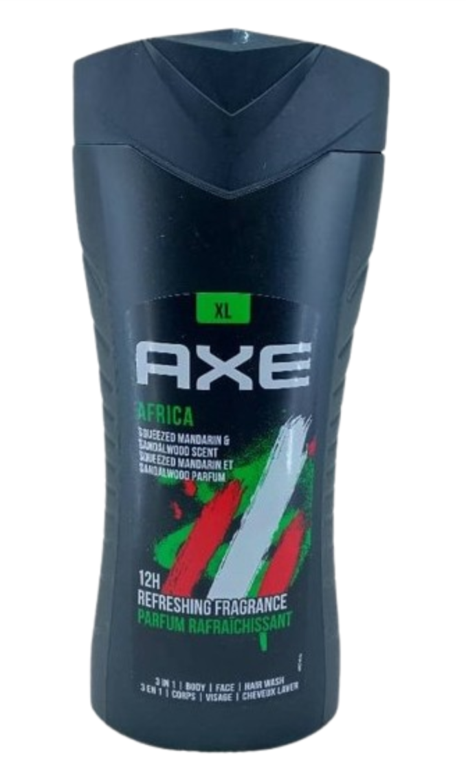 AXE Africa 3in1 Body,Face & Hair Wash 400ml