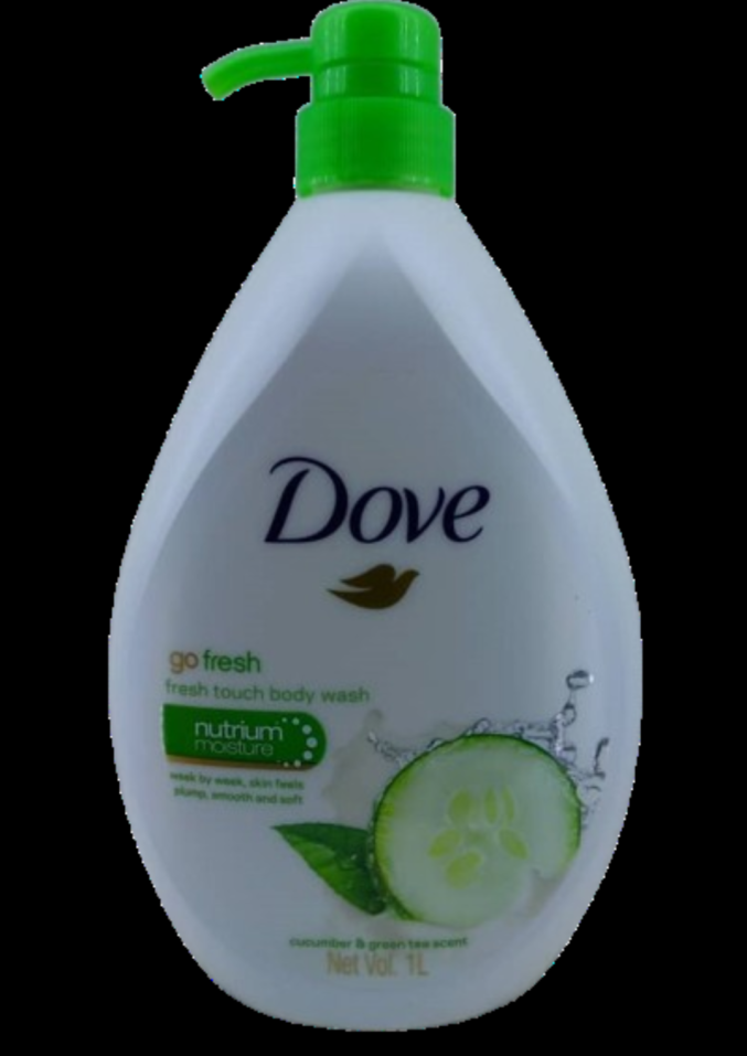 Dove go fresh cucumber & green tea scent 1L