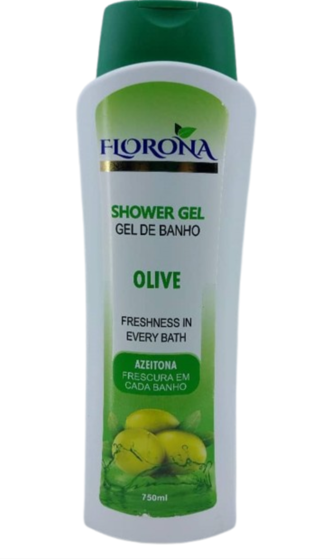 Florona Naturals Olive Shower Gel 750ml