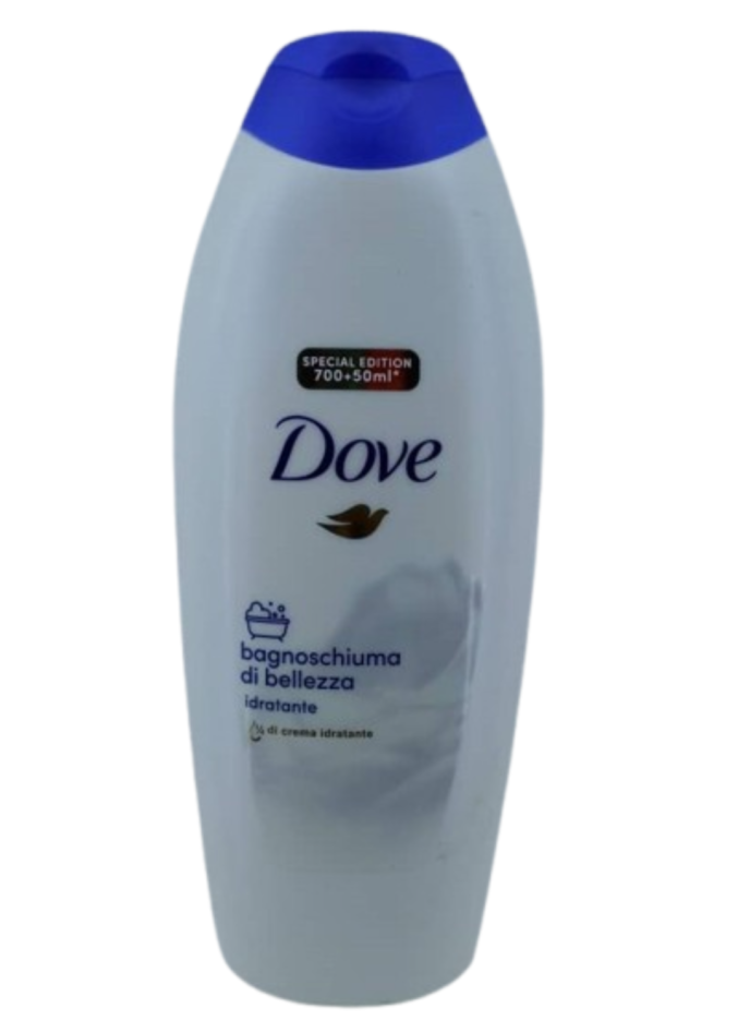 Dove bagnoschiuma di bellezza idratante 750ml