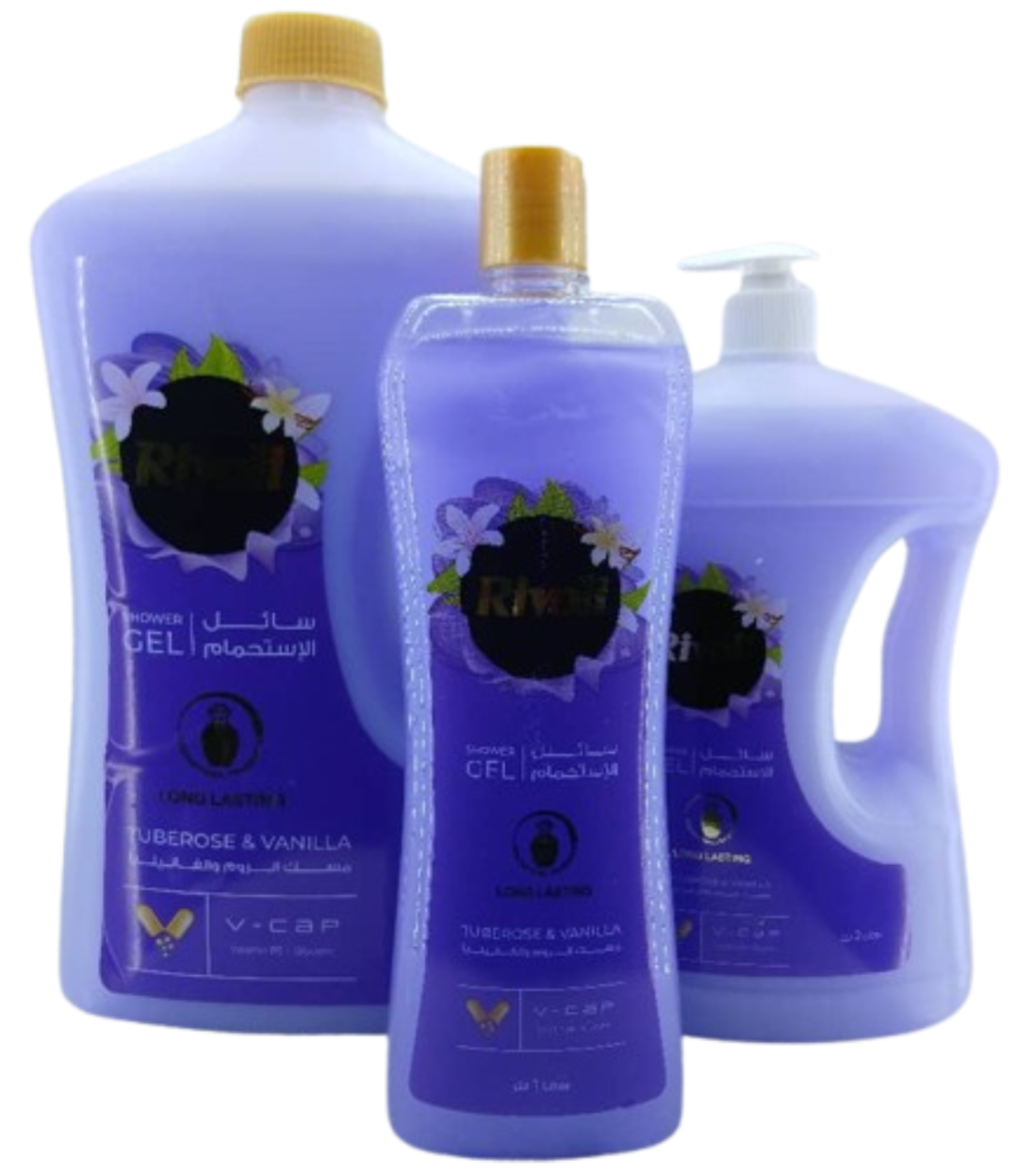 Rivoli Long Lasting TUBEROSE & VANILLA Shower Gel