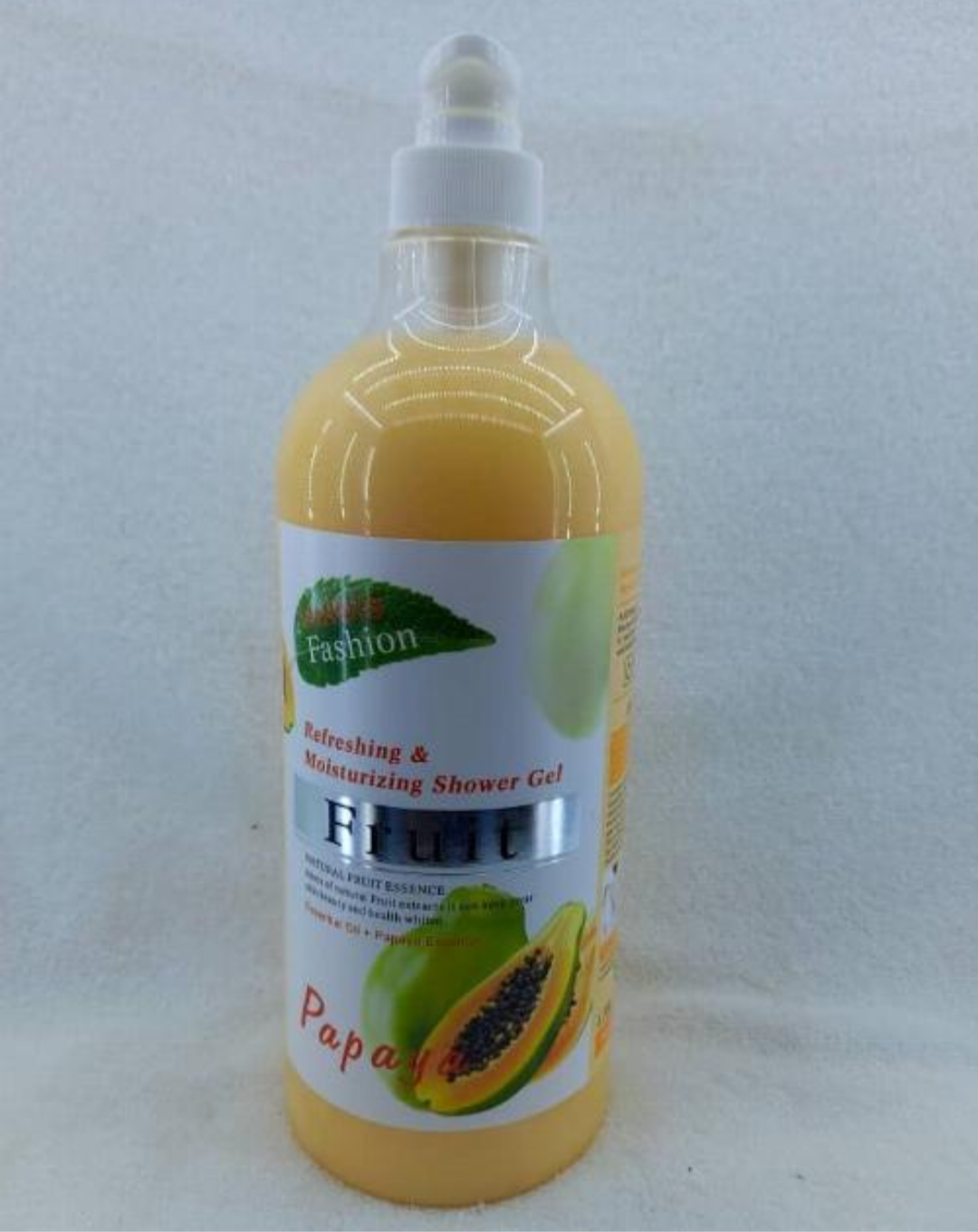 Essential Oil+Papaya Essence Refreshing & Moisturizing Shower Gel 1380ml