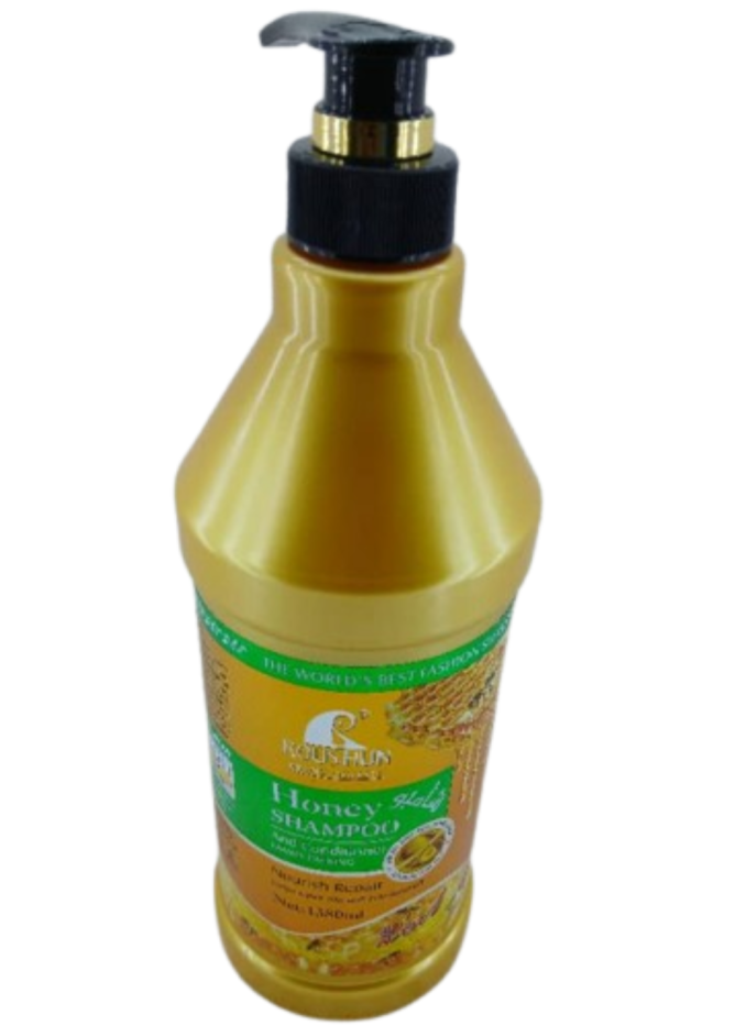 ROUSHUN Honey Shampoo and Conditional Family Packing 1380ml