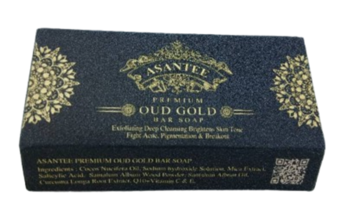 ASANTEE Premium OUD GOLD Bar Soap 200gr
