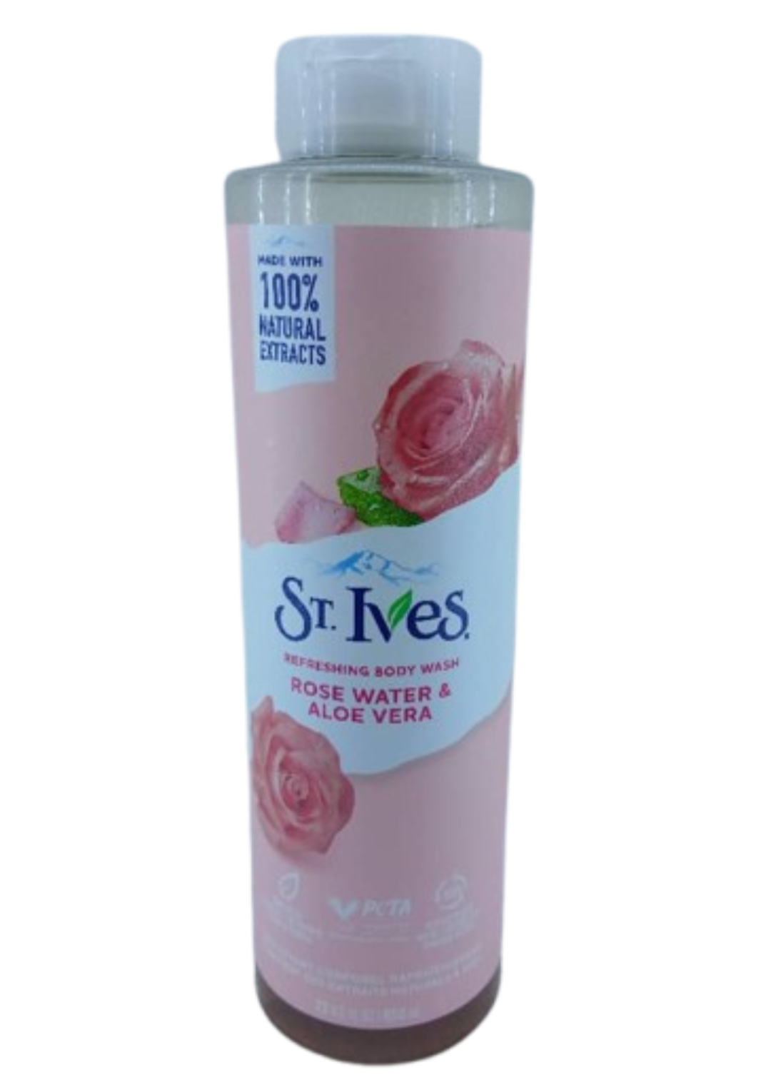 ST.Ives Refreshing Body Wash ROSE WATER & ALOE VERA 650ml