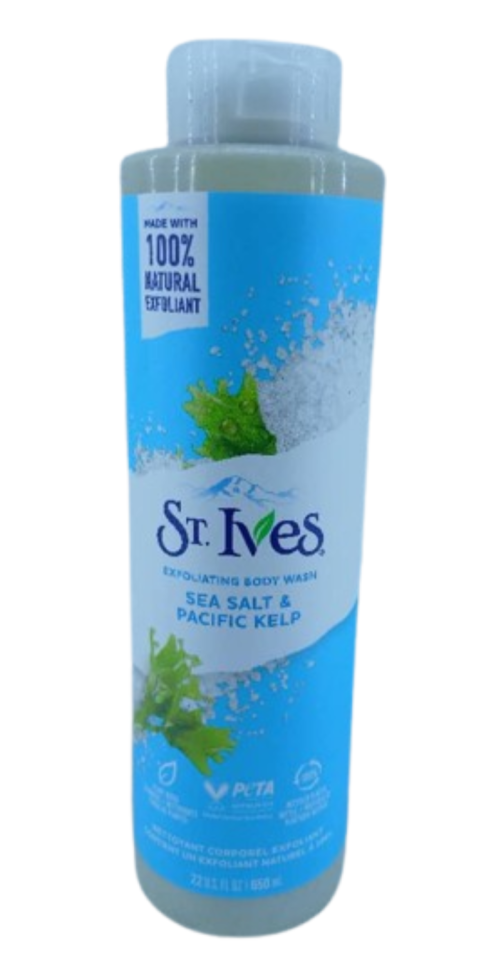 ST.Ives Exfoliating Body Wash SEA SALT & PACIFIC KELP 650ml
