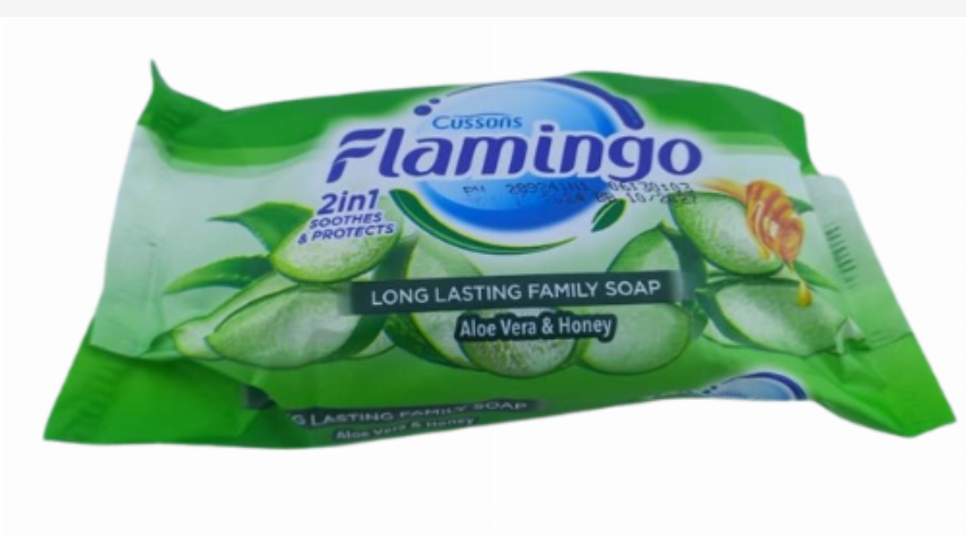 Flamingo Long Lasting Family Soap Aloe Vera & Honey 200gr