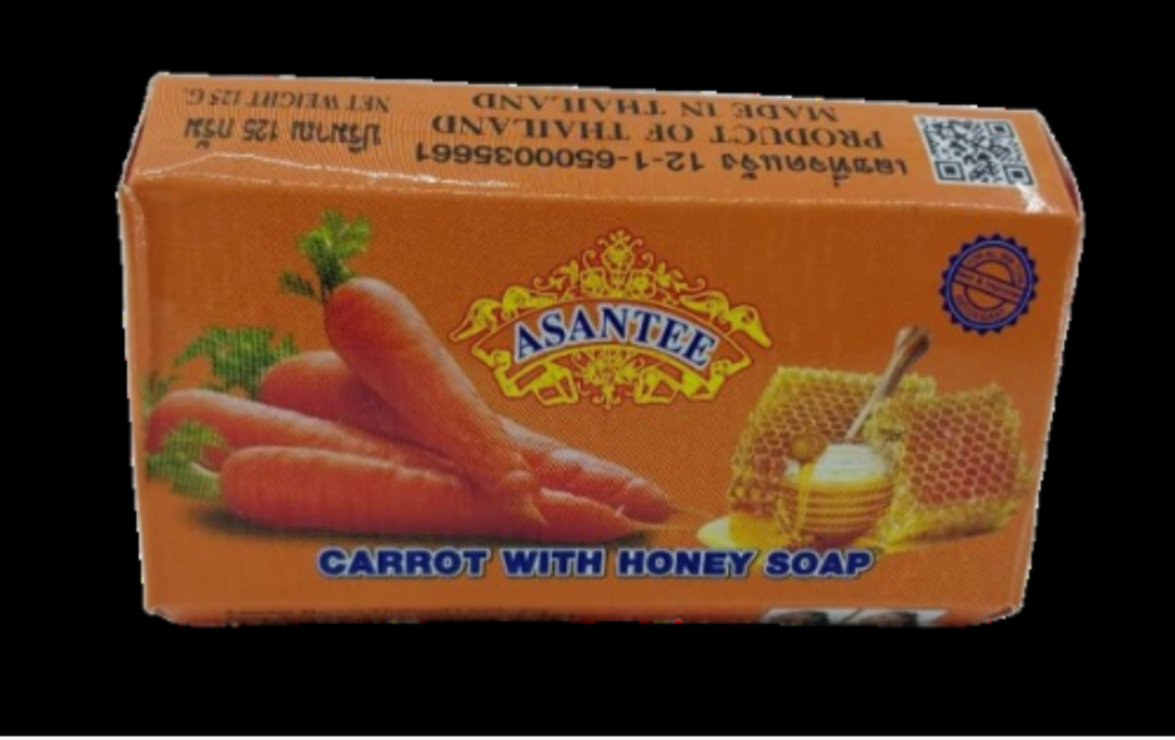 Asante Carrot with Honey Soap 125gr