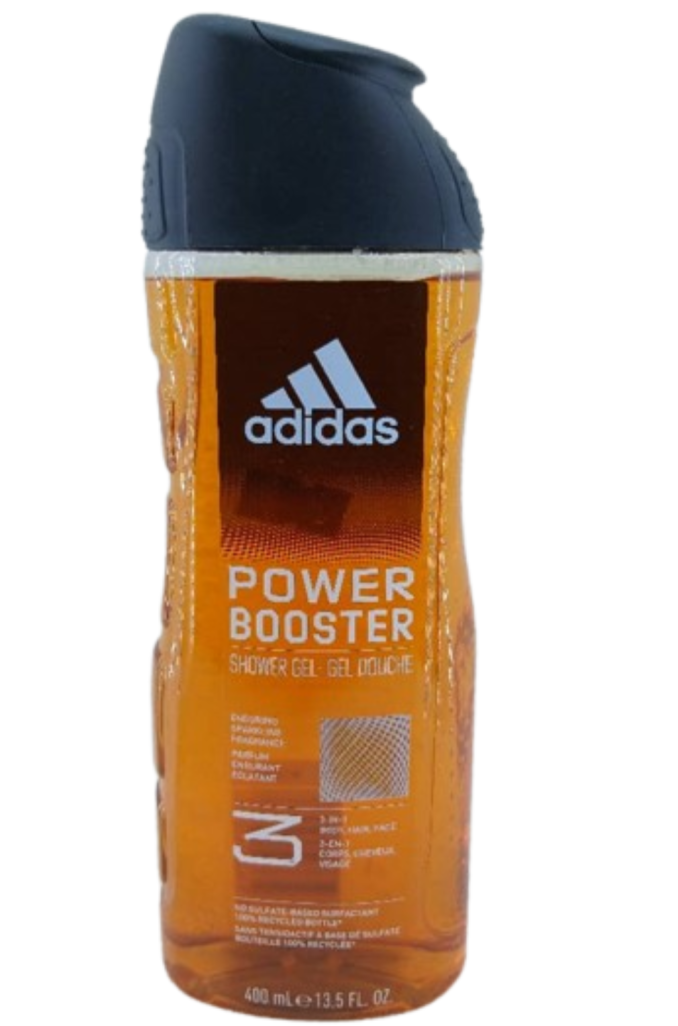 Adidas power booster 3in1 shower gel 400ml
