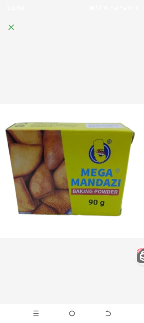 MEGA MANDAZI Baking Powder 90gr