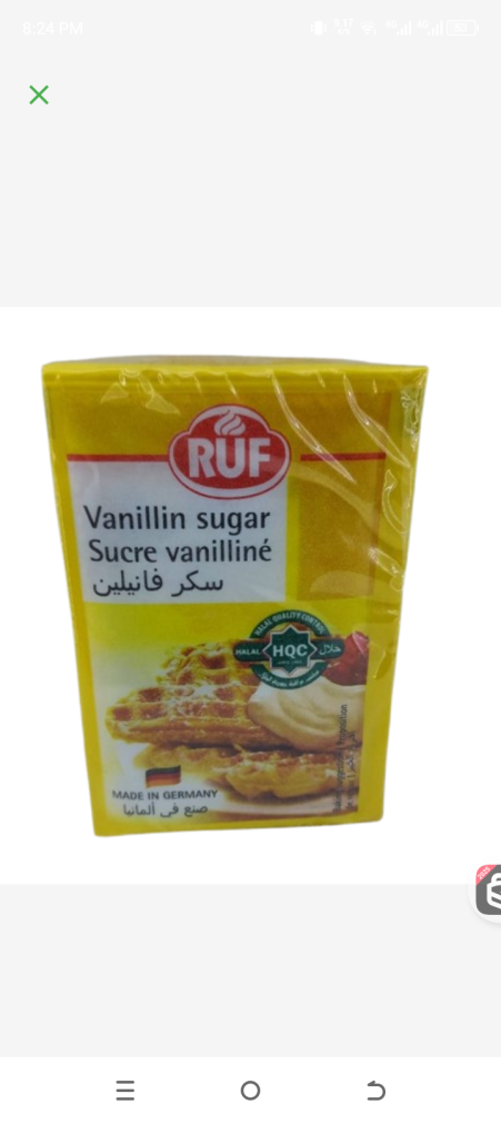 RUF Vanillin Sugar 10*8gr