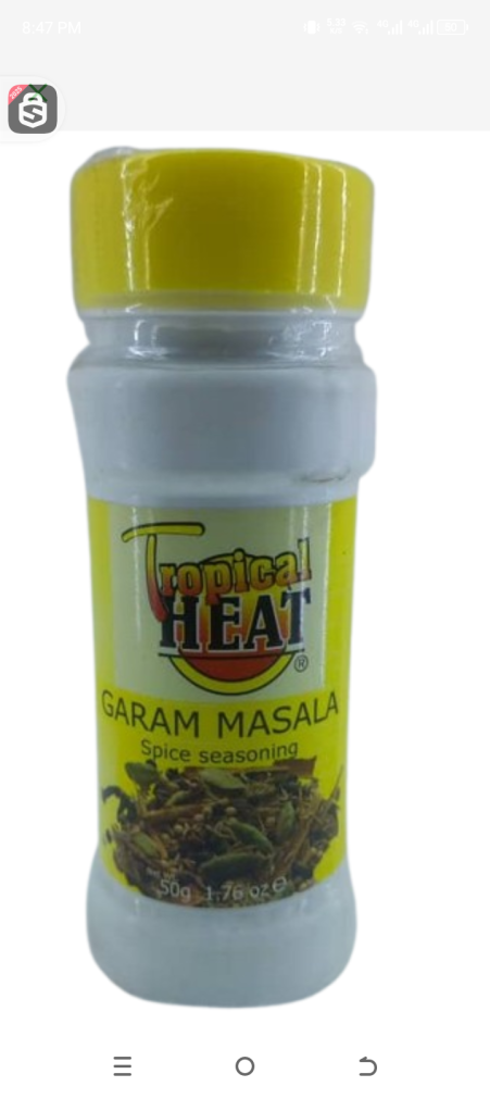 Tropical heat garam masala 50gr
