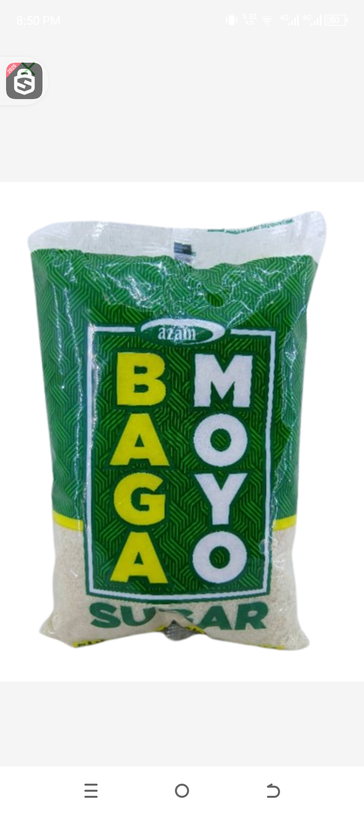 BAGA MOYO Brown Sugar 1kgr