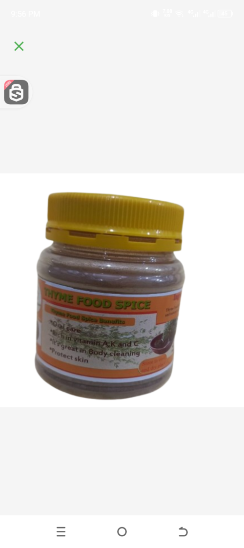 Bacom Thyme Food Spice 60gr