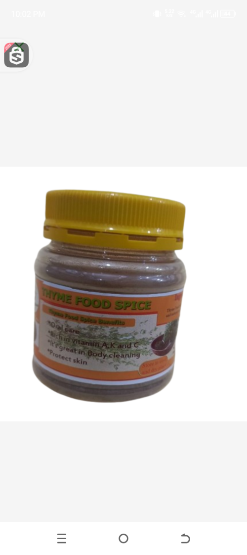 Bacom Thyme Food Spice 20gr