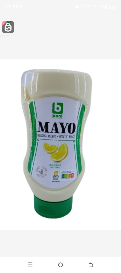 Boni selection MAYO Au Citron 500ml