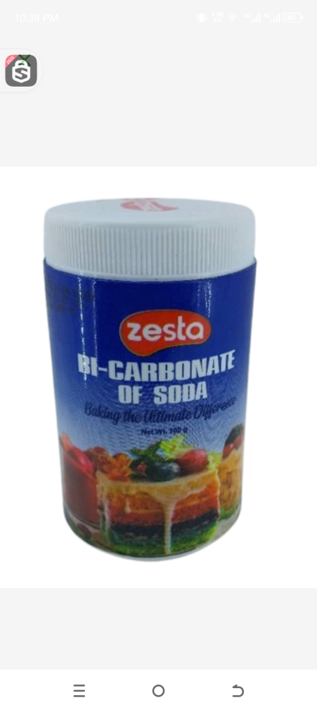 Zesta Bi-Carbonate of Soda 100gr