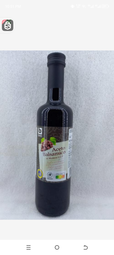 Boni Aceto Balsamic Vinegar 500ml