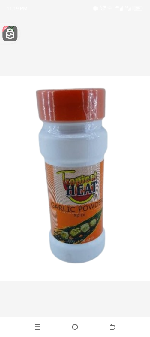 Tropical Heat Garlic Powder 50gr