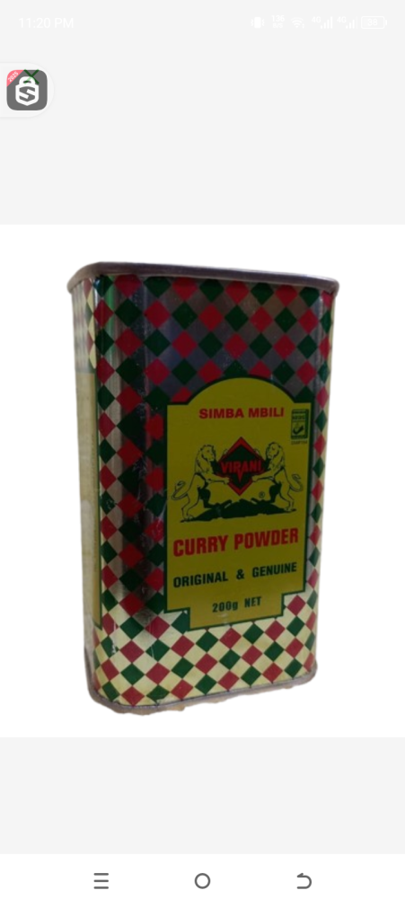 Simba mbili - Curry Powder ORIGINAL & Genuine 200gr