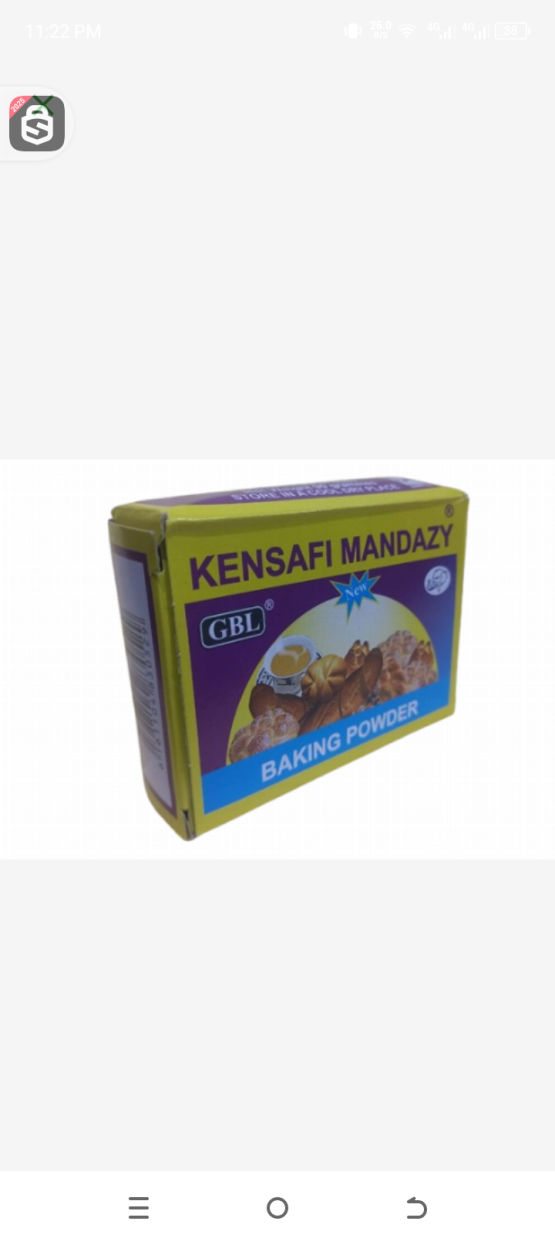 Kensafi Mondazy Baking Powder 90gr
