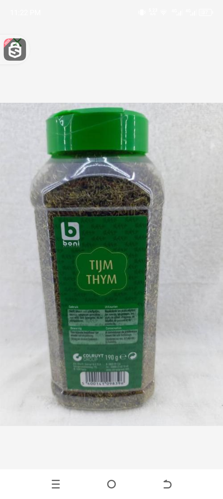 Boni selection THYM 190gr