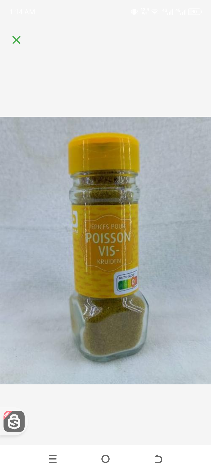 Boni Selection épices pour poisson 40gr