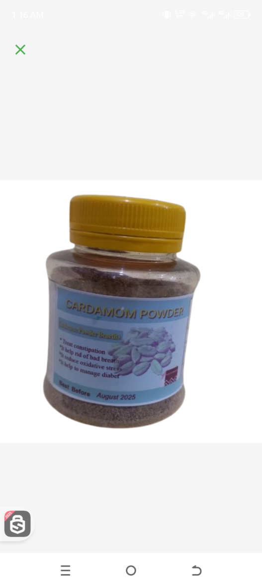Bacom Cardamon Powder 100gr