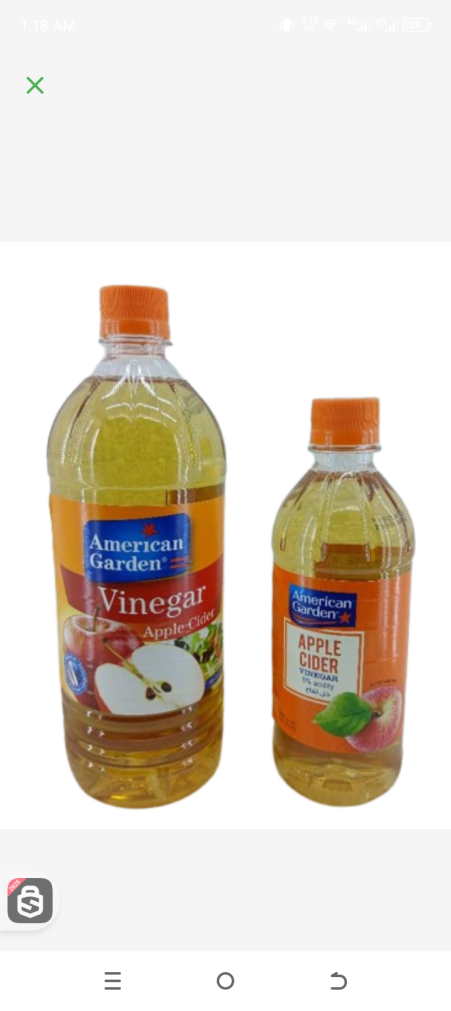 American Garden Apple Cider Vinegar 5% Acidity 946ml