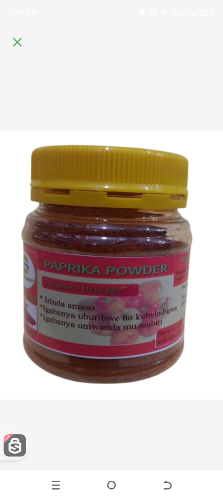 Bacom Paprika Powder 100gr