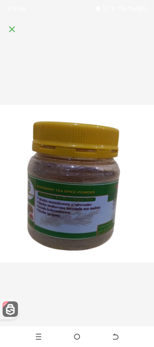 Bacom Rosemery Tea Spice Powder 40grs