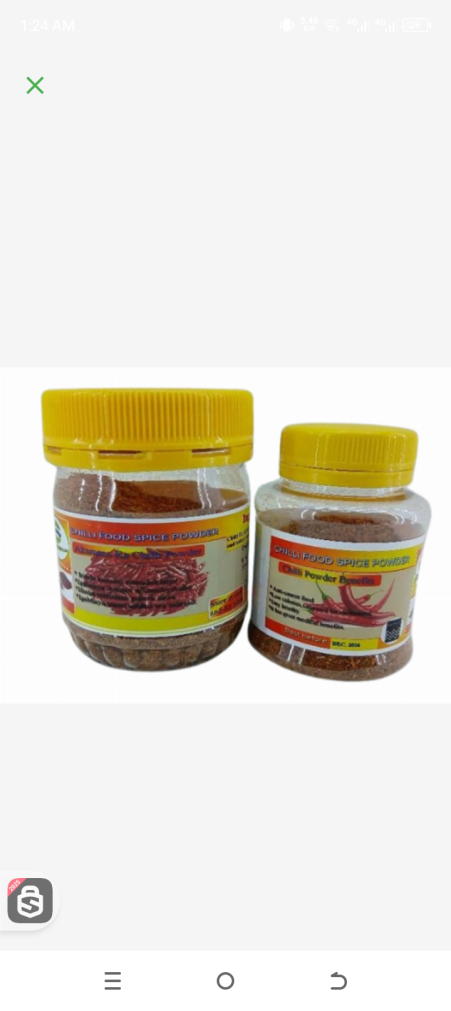 Bacom Chili Food Spice Powder