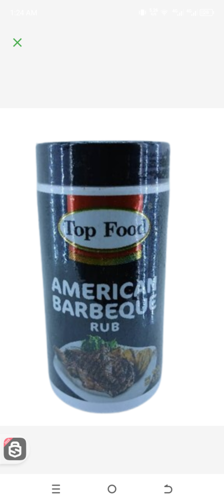Top Food American Barbeque Rub 100gr
