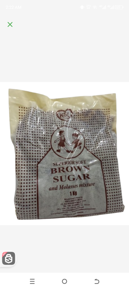 KSL Superior Soft BROWN SUGAR and Molasses mixture 1kg