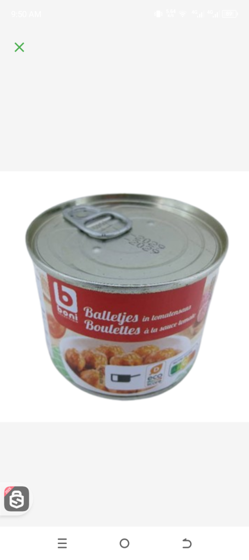 Boni Boulettes a la sauce tomate 200gr