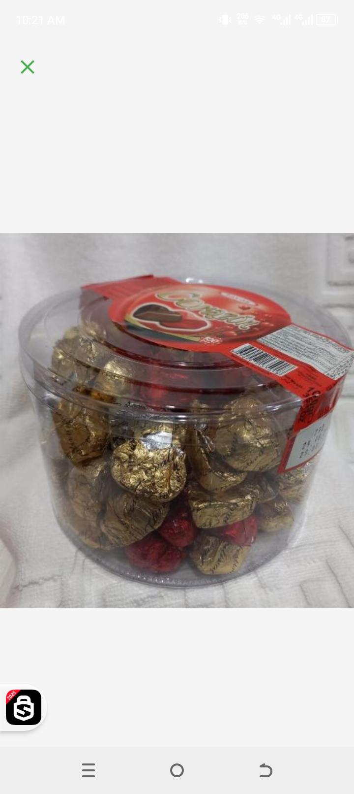 tayas Corazon 100pcs 1000gr