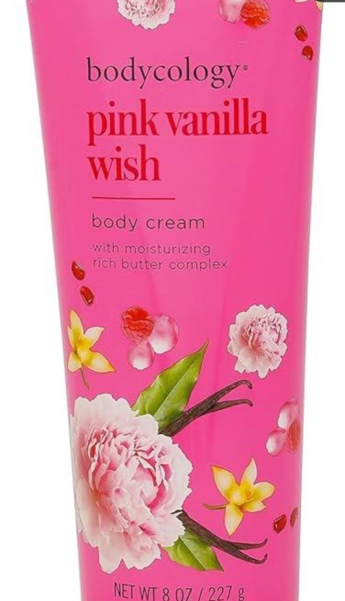 Body cology pink vanilla Wash bady cream