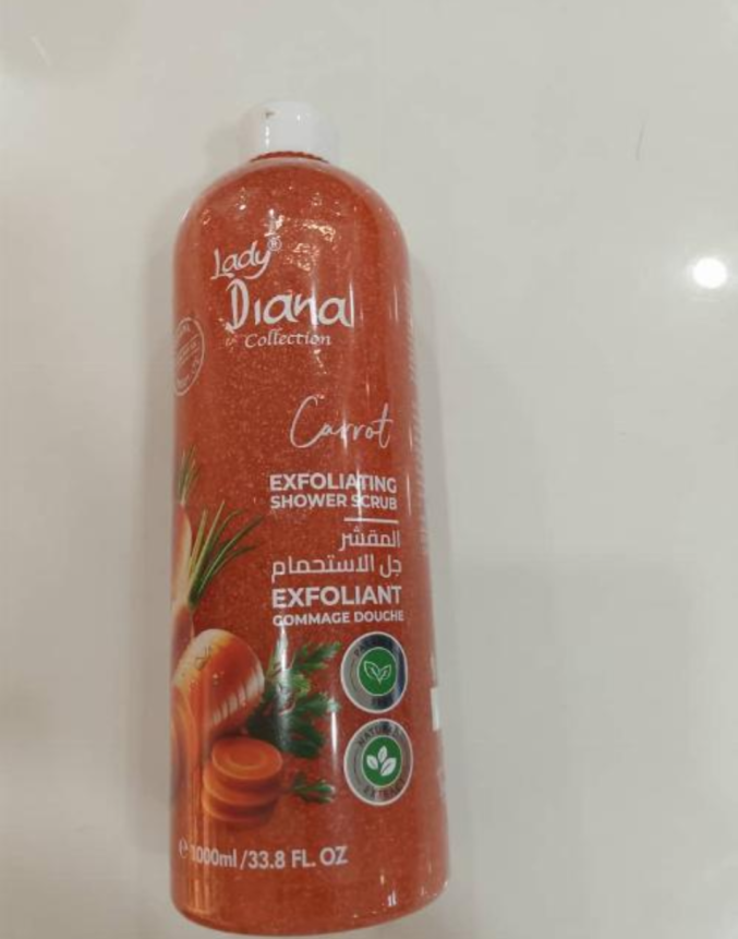 Lady Diana Carrots shower gel