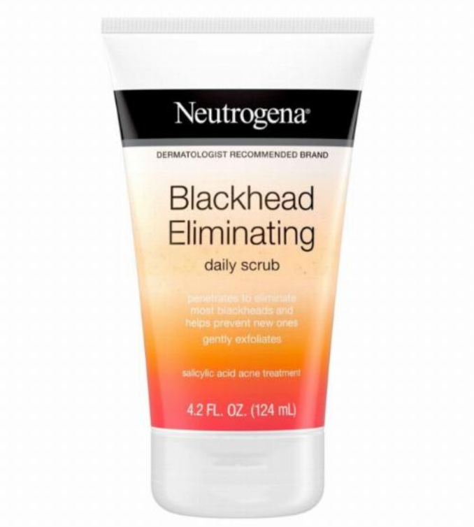 Neutrogena blackhear Elim facial scrub