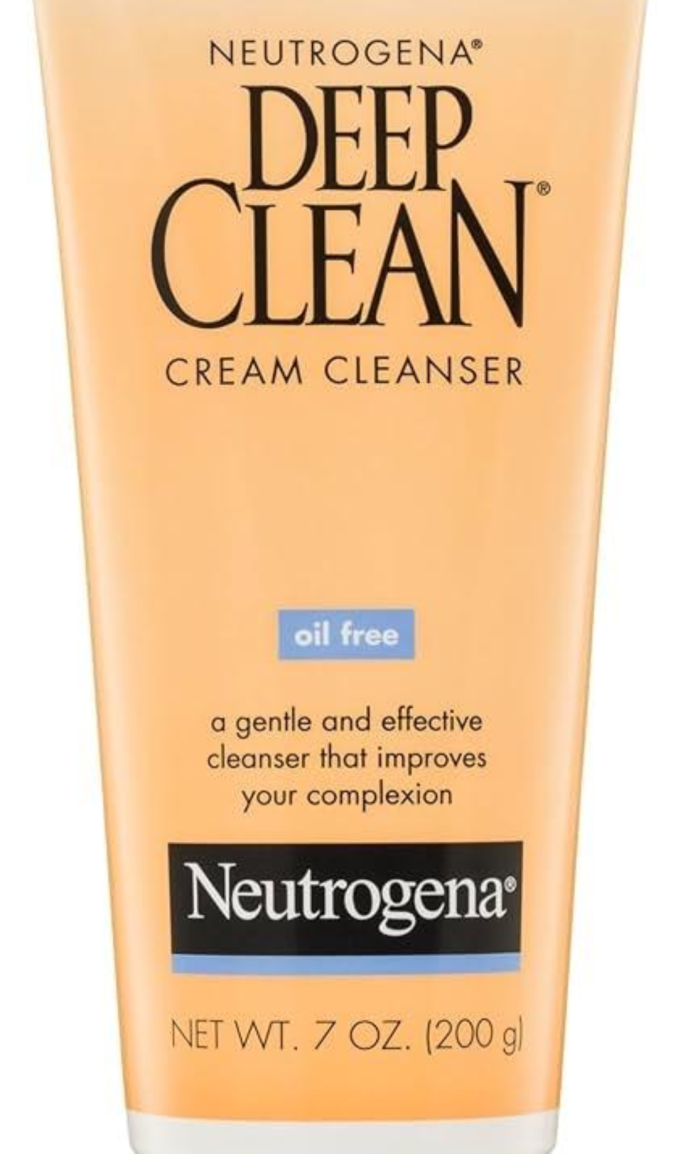 Neutrogena Deep Clean Cream cleanser