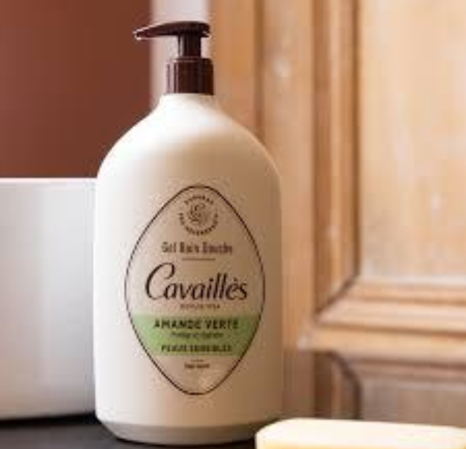 Roge cavailles gel sur Bien douche amande vert 400ml