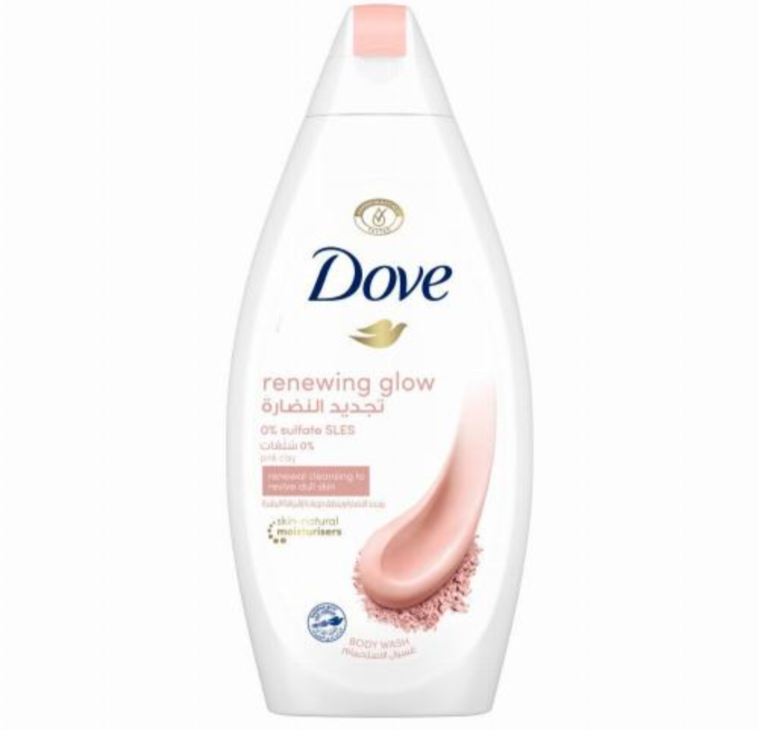 Dove renewing Glow body wash 500ml