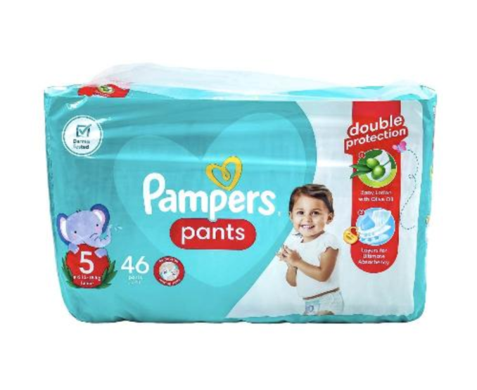 Pampers pants size 5
