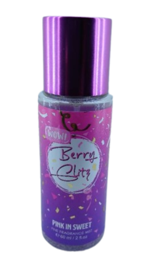 Wow berry clitz pink in sweet fine fragrance   mist 60mL
