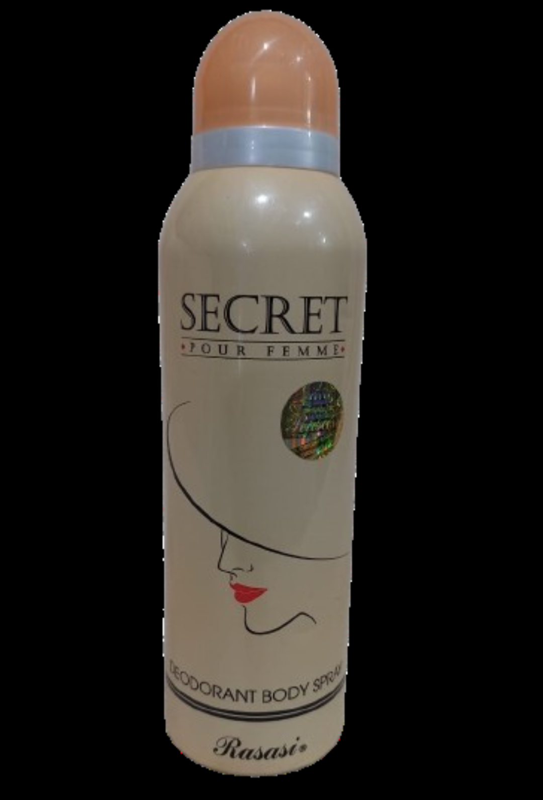 SECRET pour femme DEODORANT BODY SPRAY Rasasi 20Oml